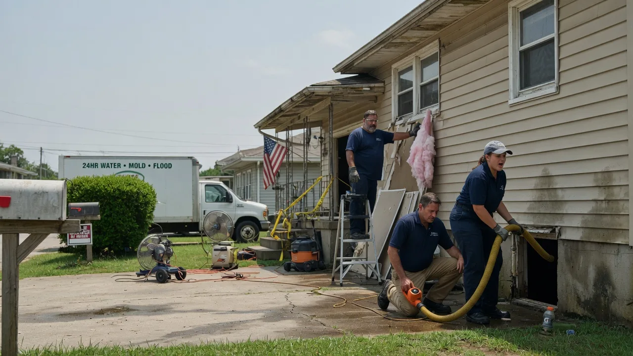 Water Damage Repair in Portland, AR near me